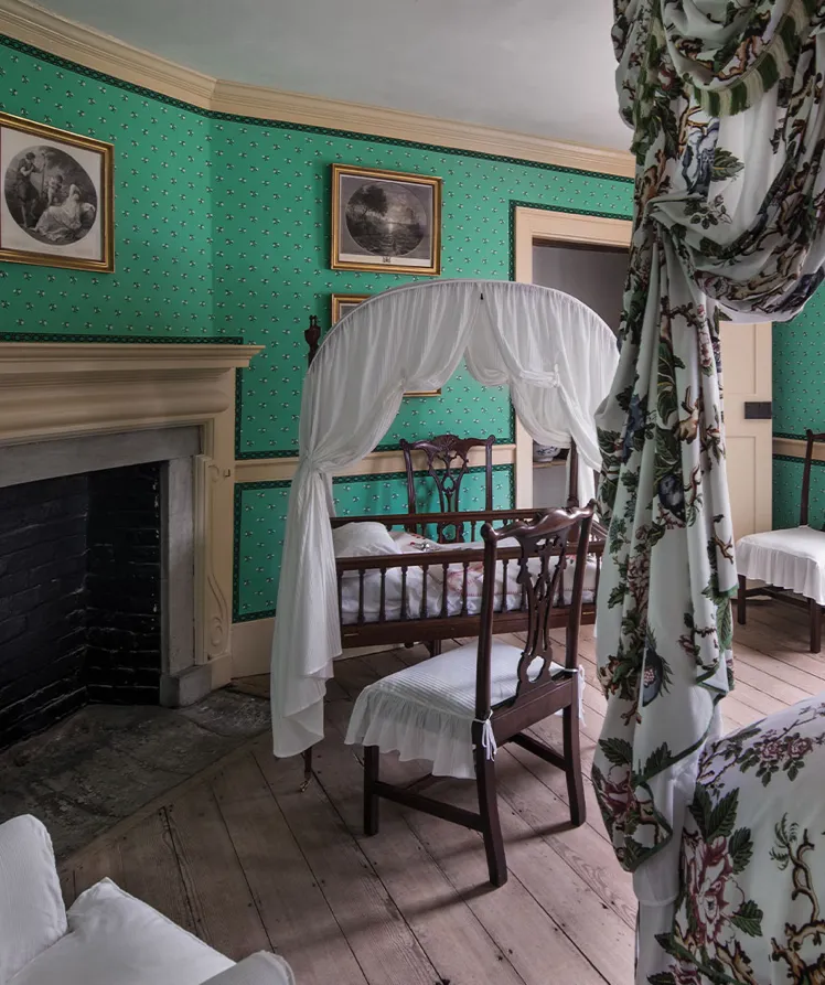 Restoring Rooms to the 1799 Appearance